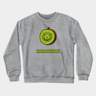 Halloweegan -Kiwi Crewneck Sweatshirt